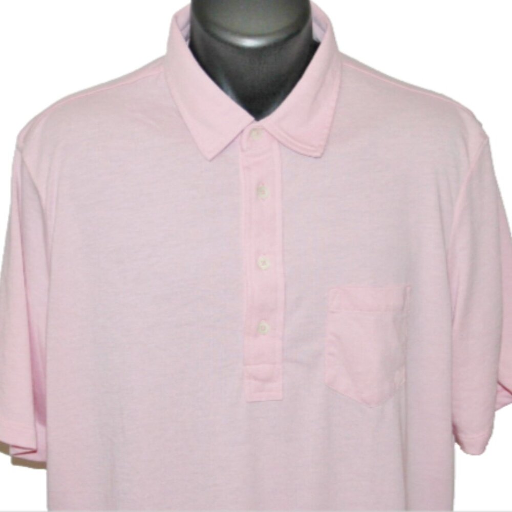 Sharp RLX Ralph Lauren Performance Golf Shirt, No Club Logo's, XL Pink